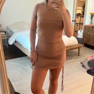 Blush Pink Mini Dress